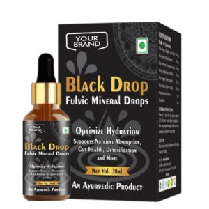 Black Drop Fulvic Mineral Drop