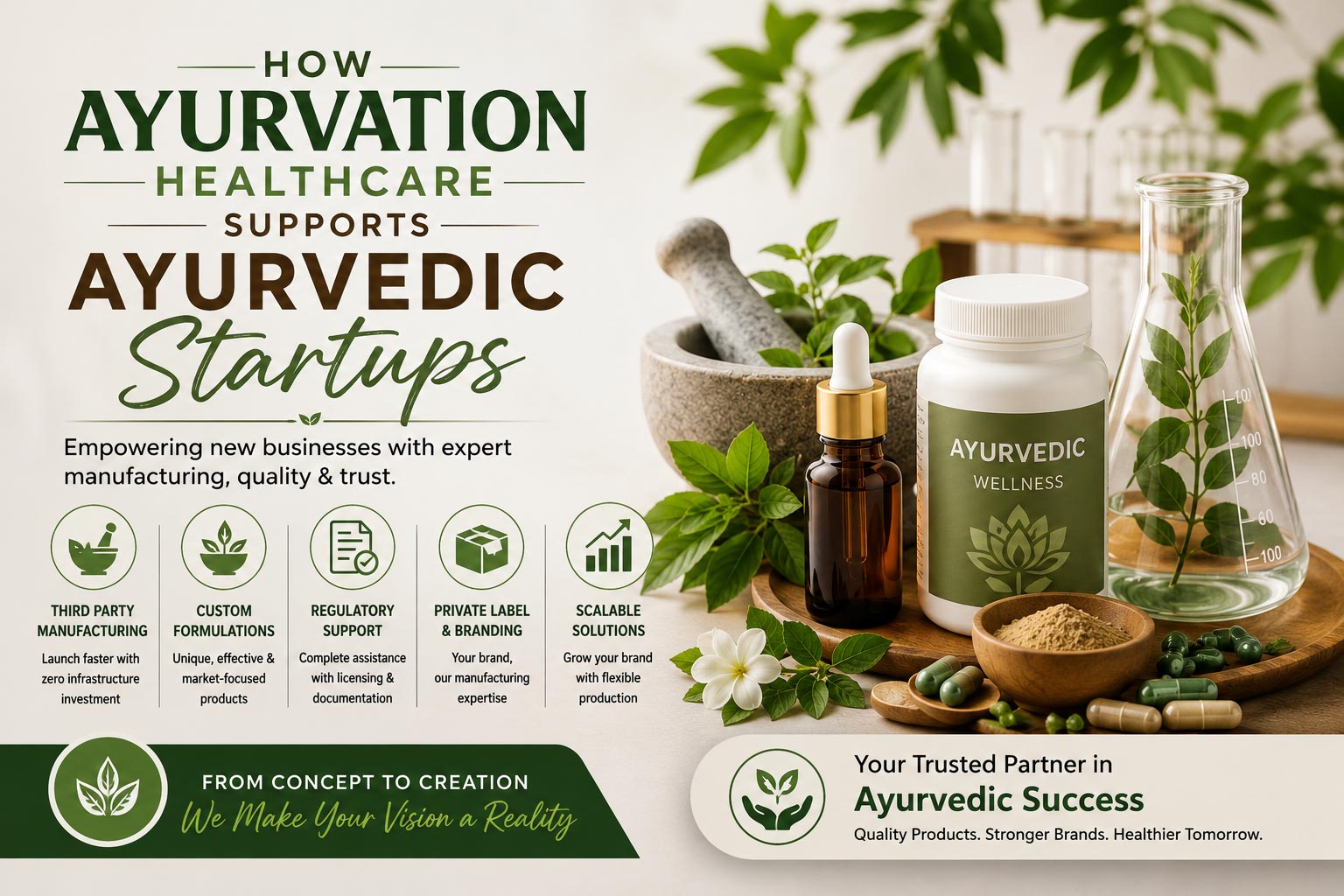 You are currently viewing How Ayurvation Healthcare Supports Ayurvedic Startups
