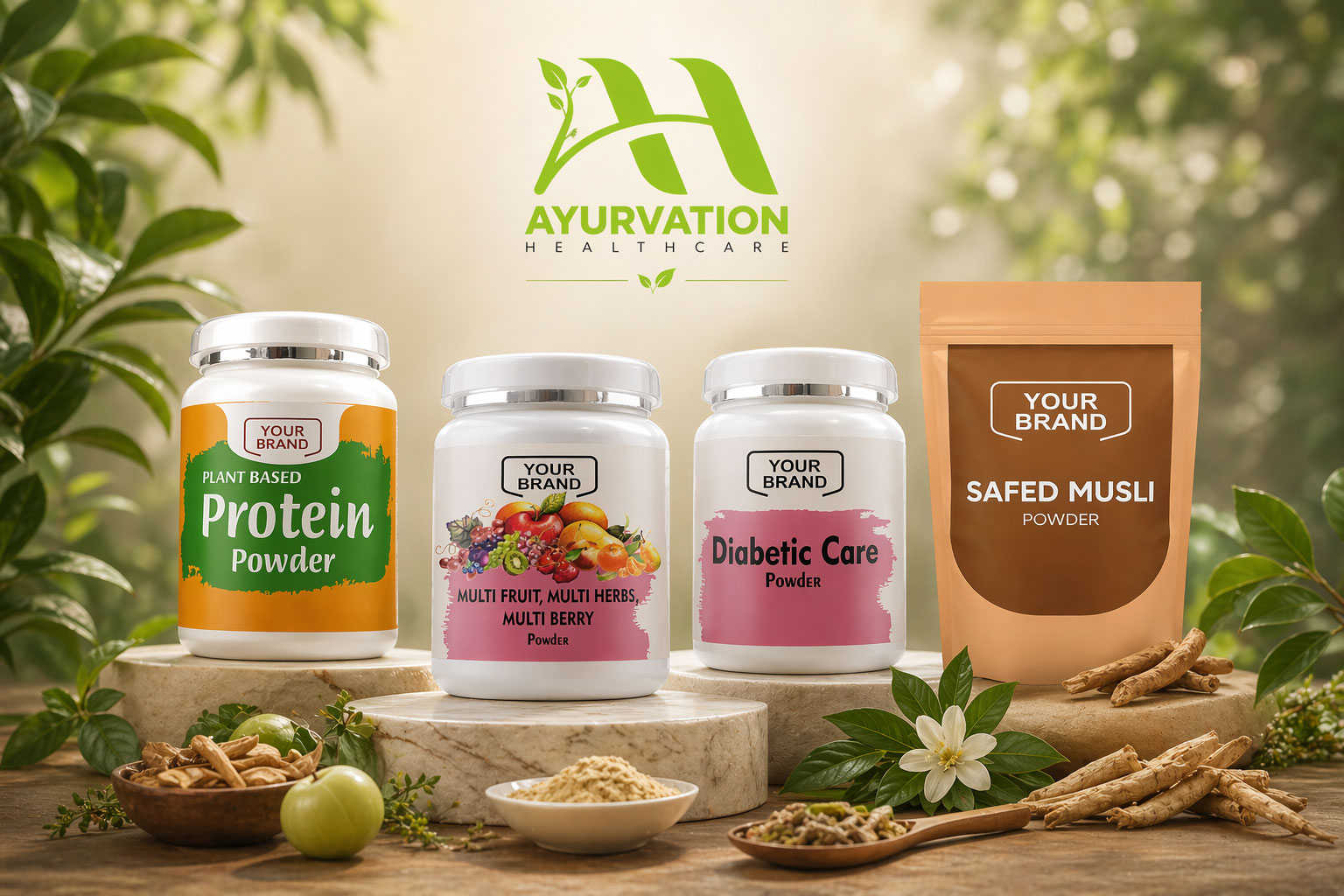 Herbal & Protein Powders