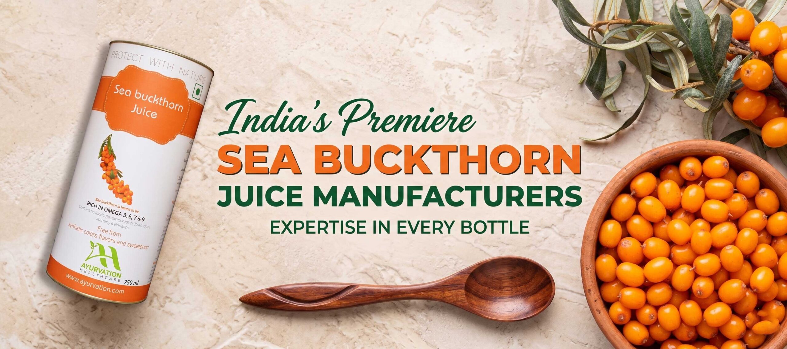 Sea Buckthorn Juice Manufacturers in India — Ayurvation Healthcare