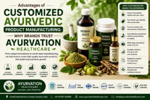 Read more about the article Advantages of Customized Ayurvedic Product Manufacturing: Why Brands Trust Ayurvation Healthcare