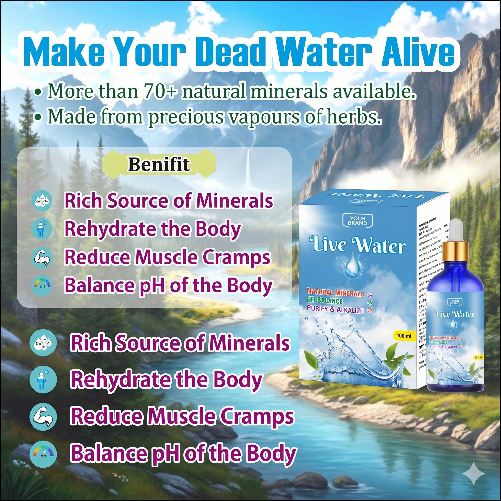 PH Balance Live Water